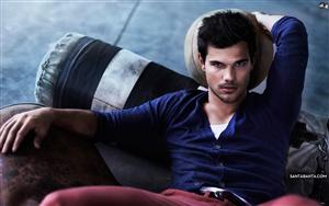 Taylor Lautner poses for Bench photo shoot by Anthony Mandler